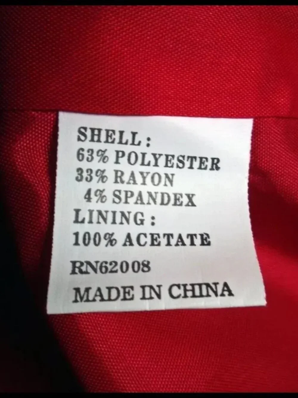 50s STYLE Red Swing Jacket Retro Repro Rockabilly - 90s Nostalgiacore